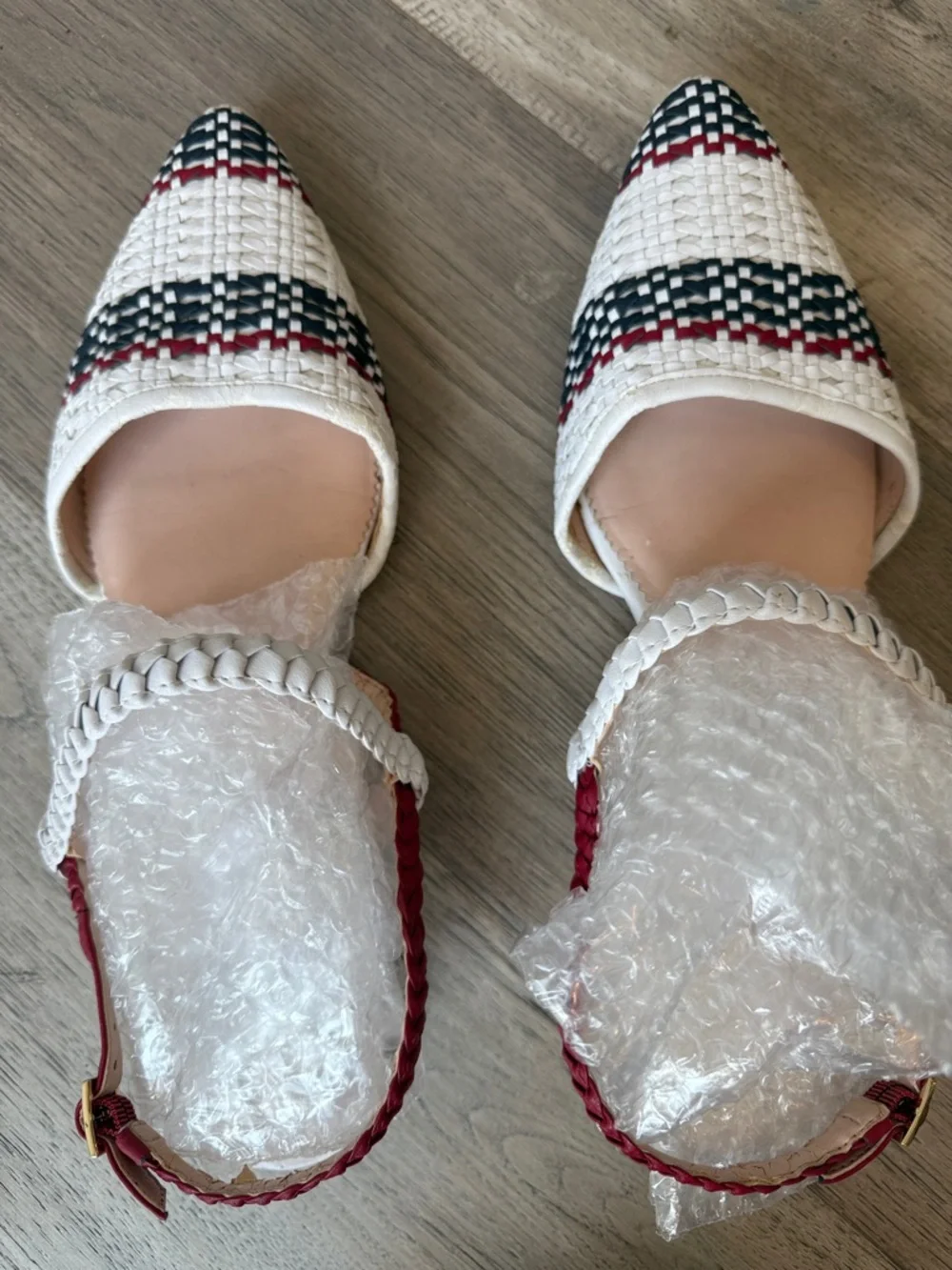 J. Crew Woven Flats Size 10
